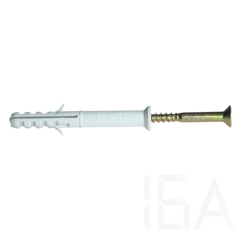 Tracon THC1080 Hosszított tipli+csavar, szürke