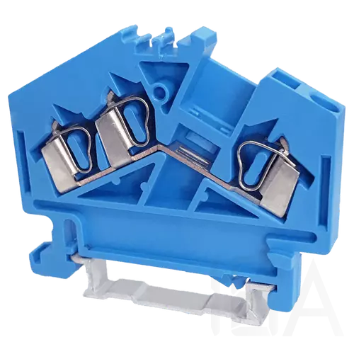 Tracon Nullavezető, sínre szerelhető sorkapocs, rugós, kék, TSKC2,5/3D-K