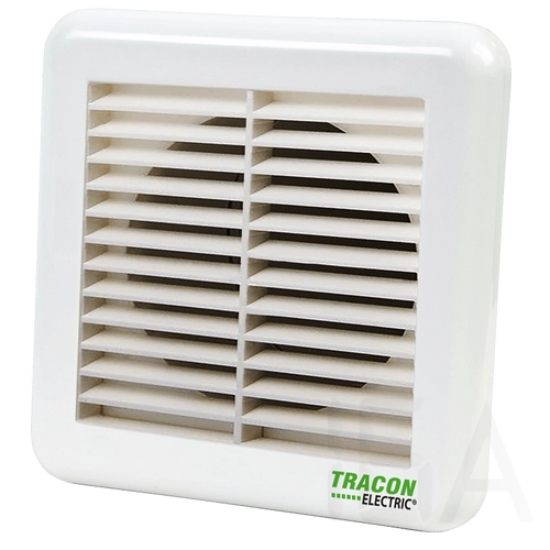 Tracon kültéri fix zsalu ráccsal fürdőszoba ventilátorhoz, VFS100