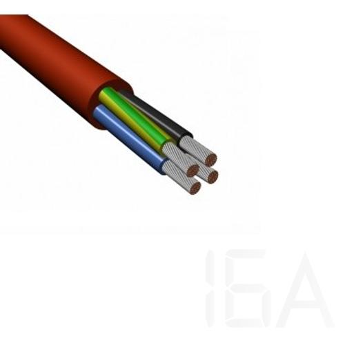 Szilikon kábel 3x1.5mm2, SiHF 300/500V, sodrott réz vezeték, 100m-es kiszerelés