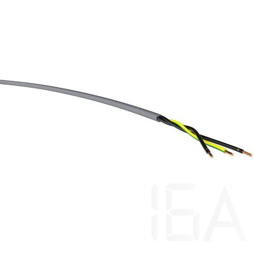 YSLY kábel 3x2.5mm2, 300/500V, olajálló, több eres sodrott réz vezeték, 100m-es kiszerelés