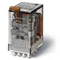 Finder Teljesítmény relé 3 váltóérintkező 10A-es 6V-os DC, 55139006