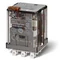 Finder Teljesítmény relé 3 váltóérintkező 16A-es 12V-os DC, 62239012