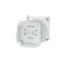 Hensel KF 0200 H Időjárásálló kábelösszekötő doboz, szürke 93x93x62mm IP65