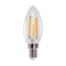 Kanlux 29619, XLED C35E14 4,5W-NW 320lm természetes fényű E14, filament, led izzó, 29619
