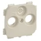 Legrand Valena Allure TV-RD-SAT aljzat burkolat (30 mm), Elefántcsont, 754806