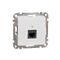 Schneider ÚJ SEDNA 1xRJ45 Cat6 UTP aljzat, fehér, SDD111461