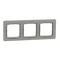 Schneider SEDNA ELEMENTS Hármas keret, univerzális, cement, SDD390803
