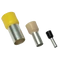 Tracon Szigetelt érvéghüvely, türkiz 0,34mm2 L= 10,4mm 100db-os, E136