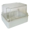 Tracon Falon kívüli magasított kötődoboz átlátszó fedéllel kikönnyített oldallal,310x230x180mm, MD312318T
