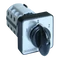 Tracon Tokozott közvetlen irányváltó motor főkapcsoló, 1-0-2, 25A, 7.5kW, 48x48mm, TKM-25/NT65
