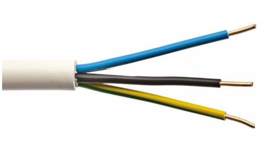 Mbcu kábel 3x1.5mm2 NYM-J 300/500V több eres merev réz vezetővel